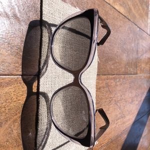 Jimmy Choo Cindy black/grey tinted sunglasses with case and cloth